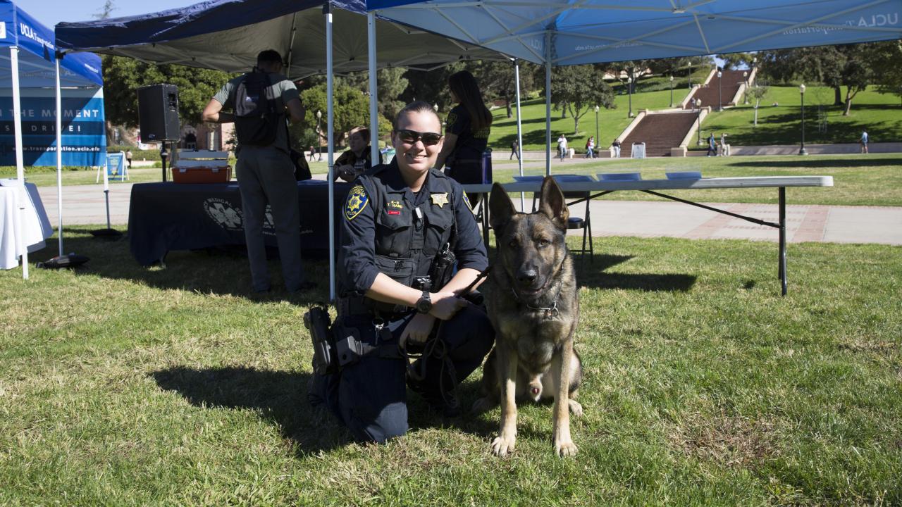 Officer Tiffanie Hand and K-9 Kylo